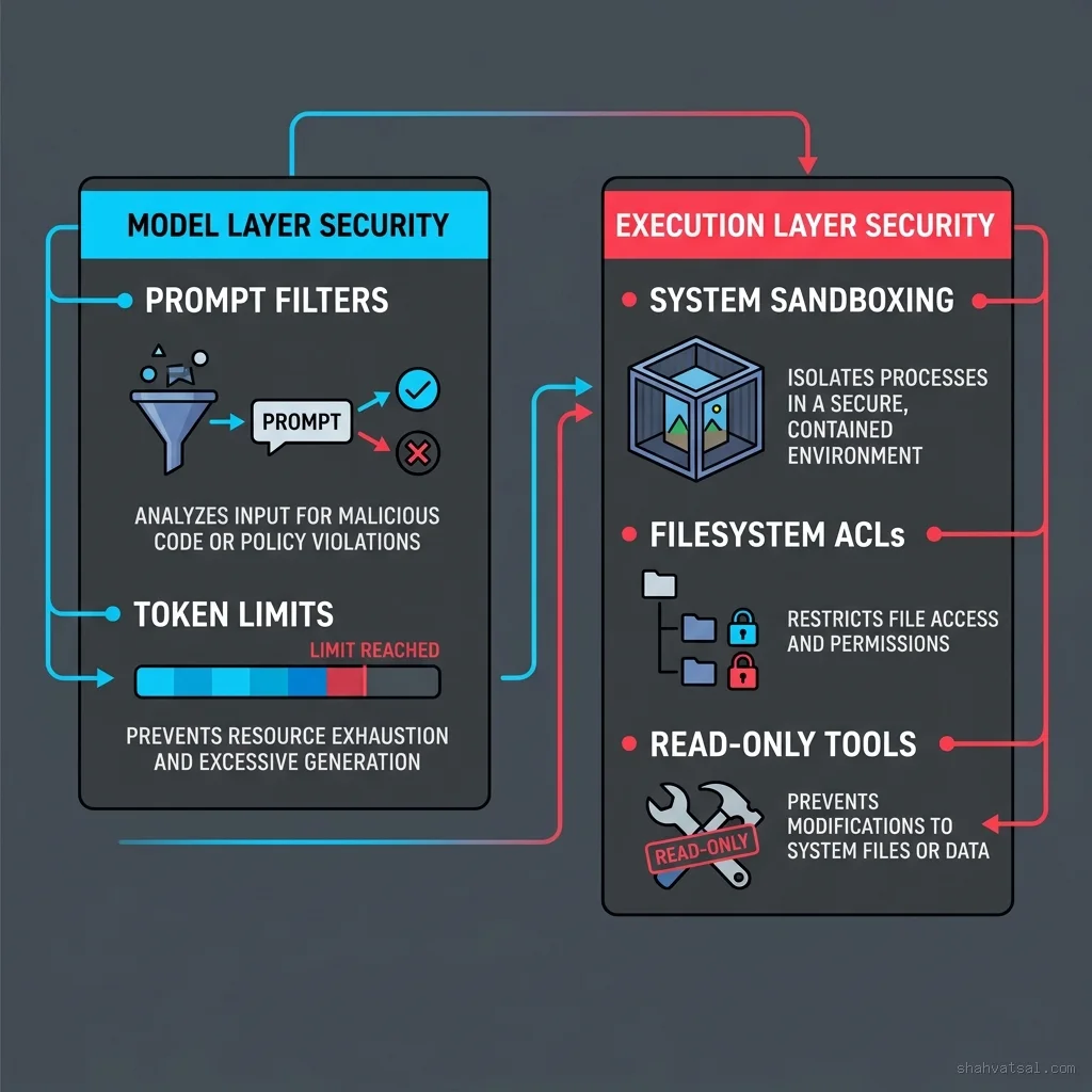 Model Layer vs Execution Layer Security Blueprint