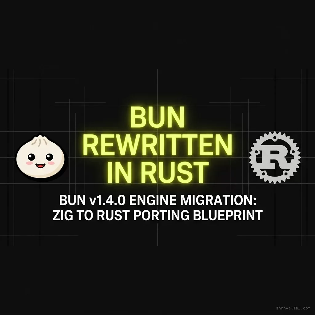 Bun v1.4 Rust Migration Banner
