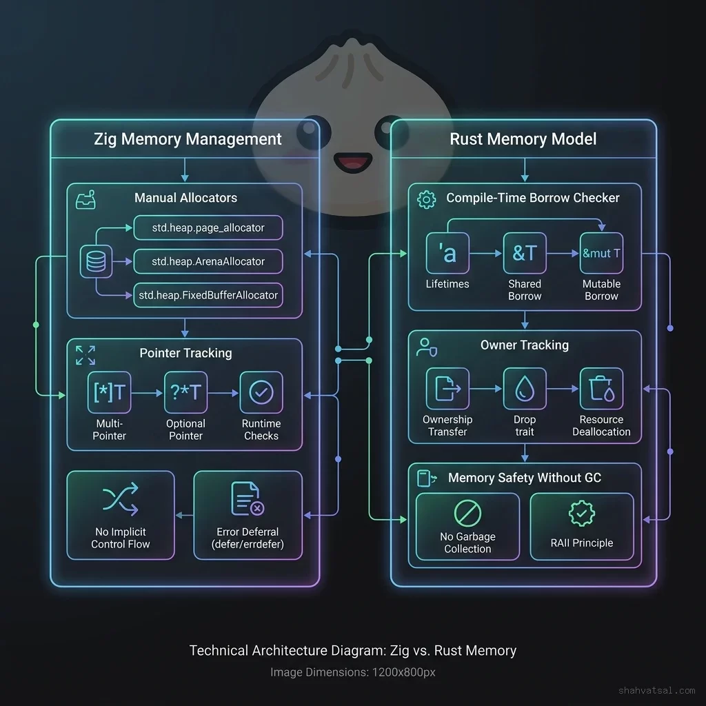 Zig vs Rust Memory Model Comparison