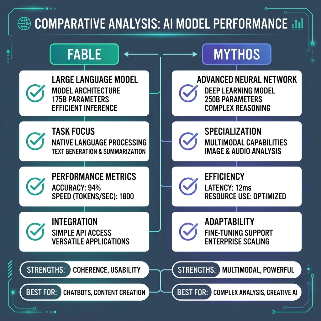 Mythos vs Fable Tier Comparison — Anthropic — 2026