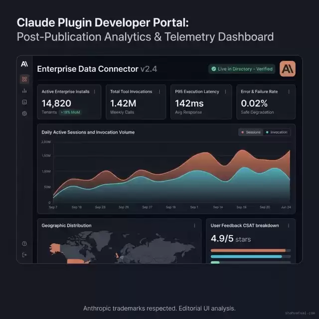 Claude Plugin Analytics Dashboard