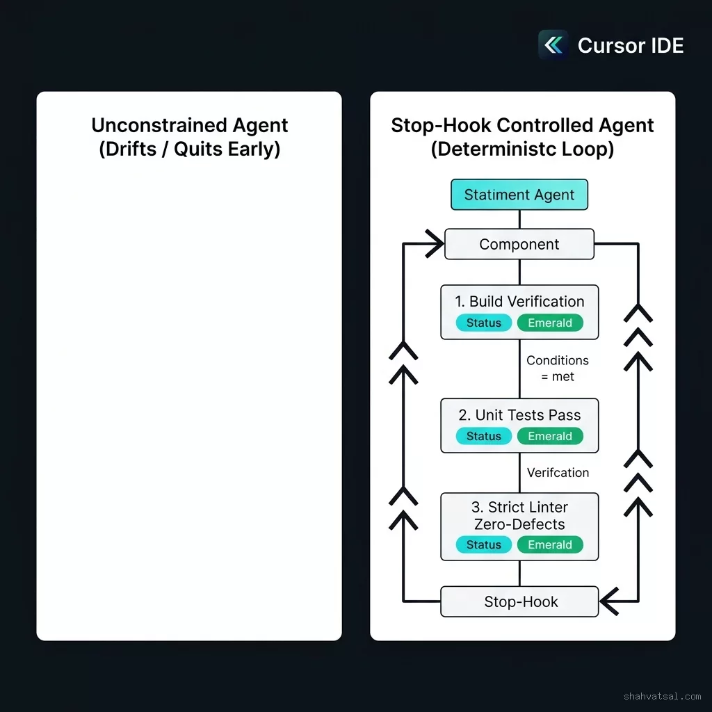 Cursor Stop Hook Architecture