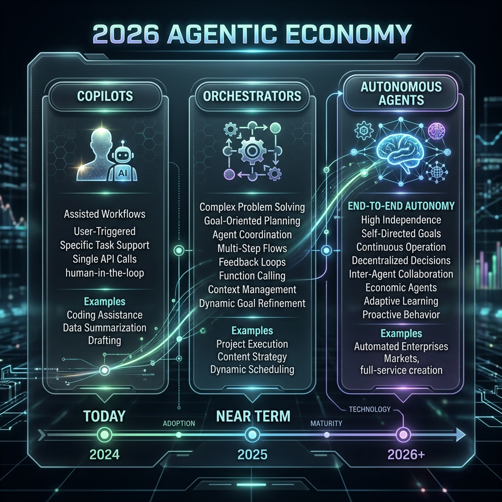 The Agentic Economy Roadmap — Gartner — 2026