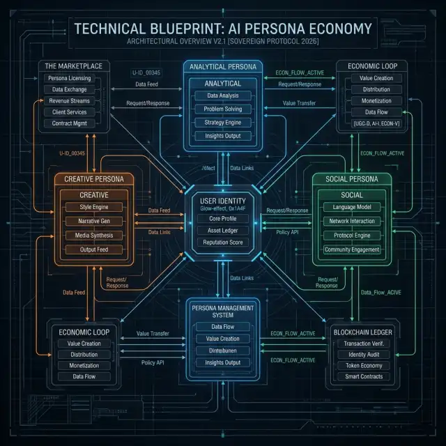 The AI Persona Economy — Bloomberg — 2026