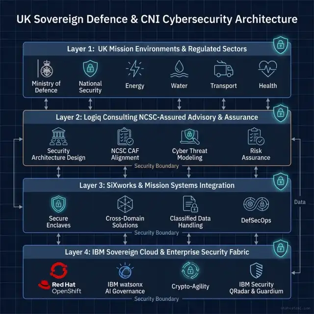 UK Sovereign Defence & CNI Cybersecurity Architecture