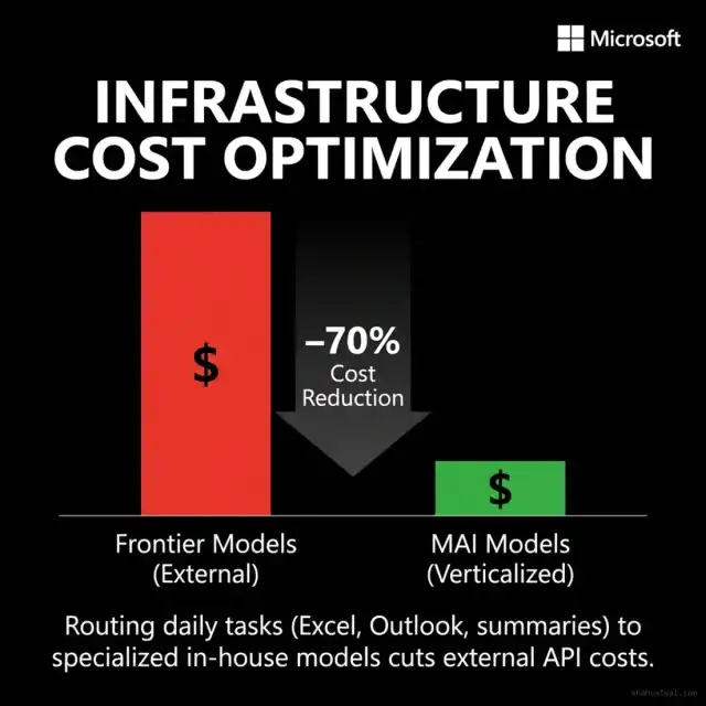 Microsoft Copilot Infrastructure Cost Reduction Comparison