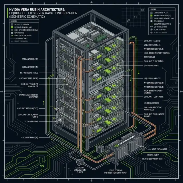 NVIDIA Liquid-Cooled Server Rack Blueprint — Vatsal Shah — 2026