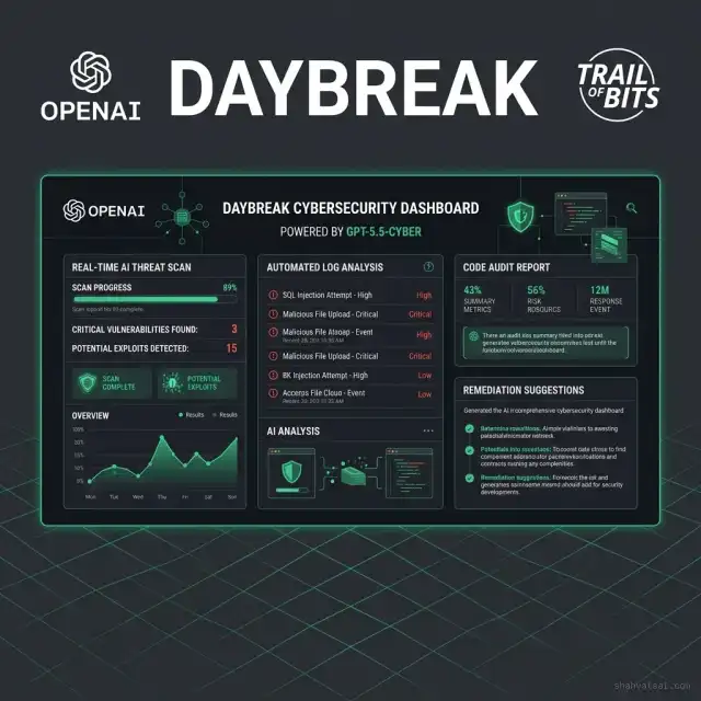 OpenAI Daybreak Cybersecurity Platform Dashboard