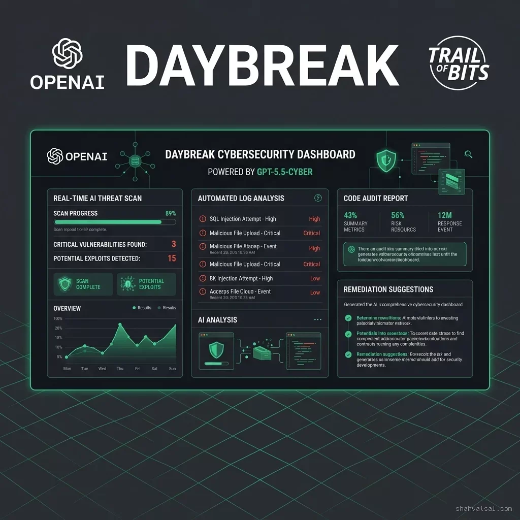 OpenAI Daybreak Cybersecurity Platform Dashboard