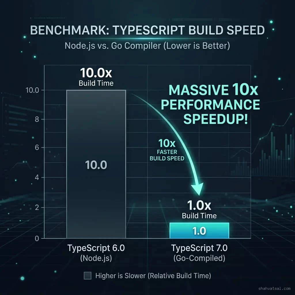 Build speed benchmarking metrics comparing TS 6.0 and TS 7.0