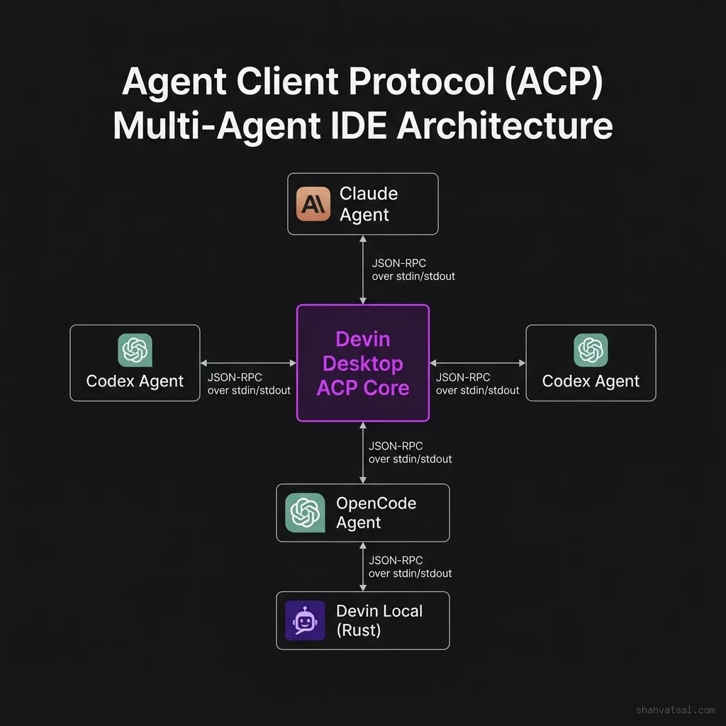 Agent Client Protocol ACP Multi Agent IDE Architecture