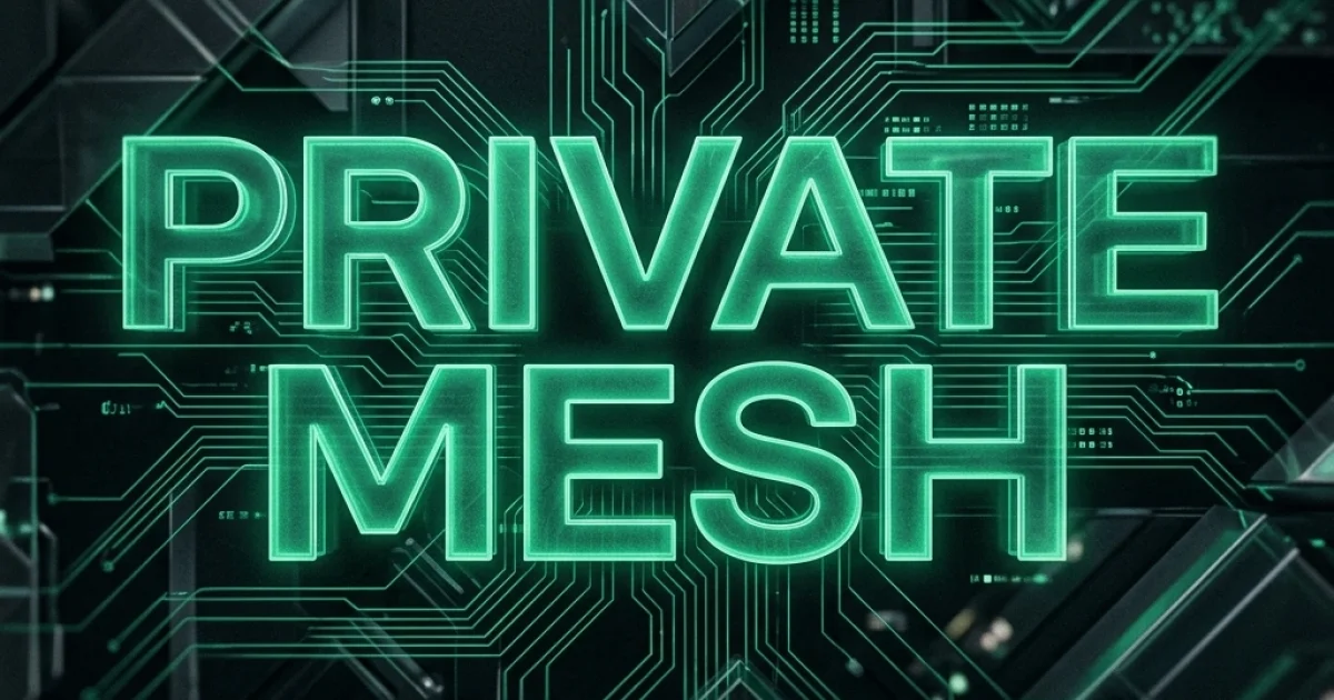 Enterprise MCP & Private Agent Mesh Playbook — Design, Secure, and Scale Model Context Protocol in the Enterprise