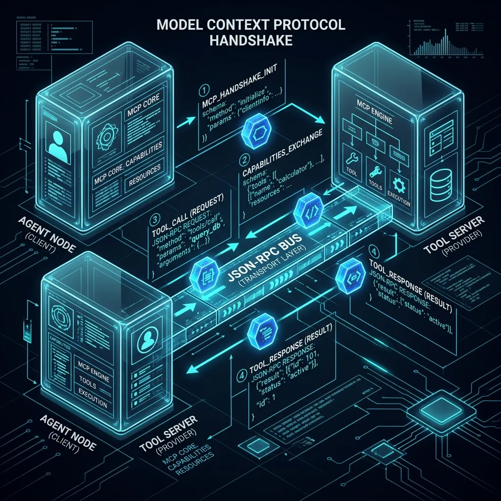 Agentic OS MCP Handshake — Isometric Interoperability Blueprint