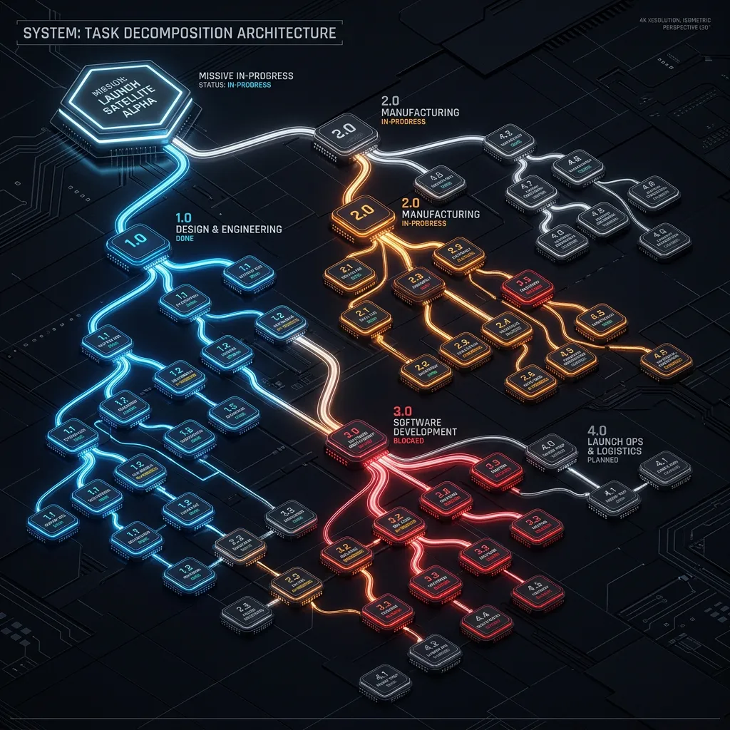 Agentic OS Task Decomposition — Isometric DAG Planning Blueprint