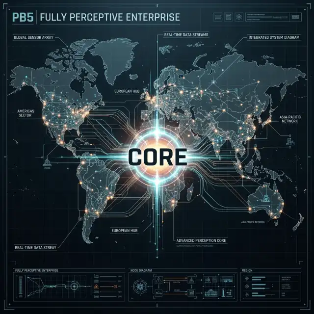 Cinematic 2D Blueprint: The Fully Perceptive Enterprise