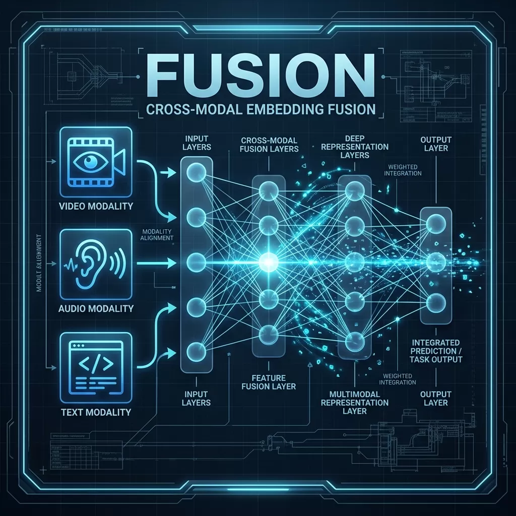 Visualization: Cross-modal embedding fusion