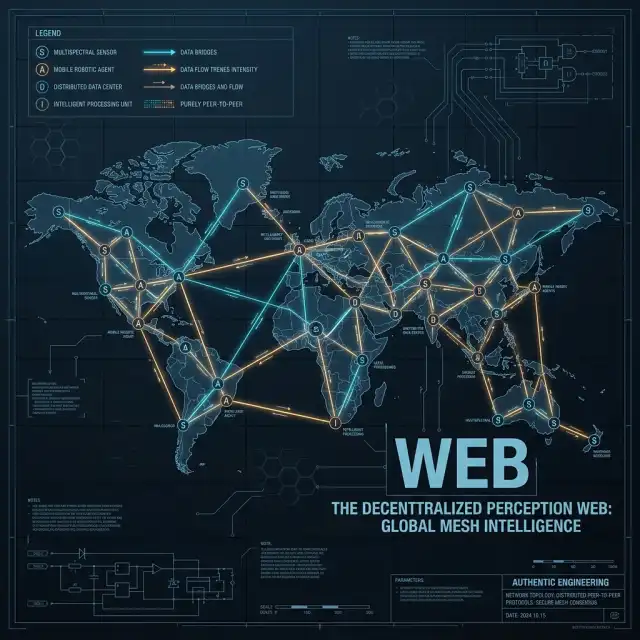 Cinematic 2D Blueprint: The Decentralized Perception Web