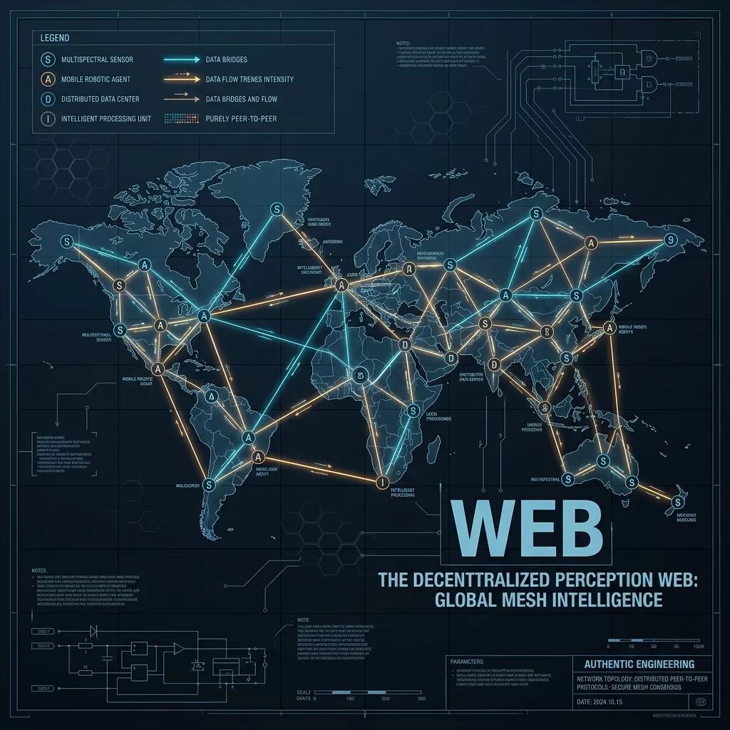 Cinematic 2D Blueprint: The Decentralized Perception Web