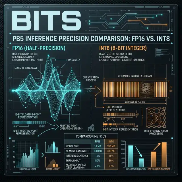 Technical Diagram: Int8 vs FP16 Multimodal Inference