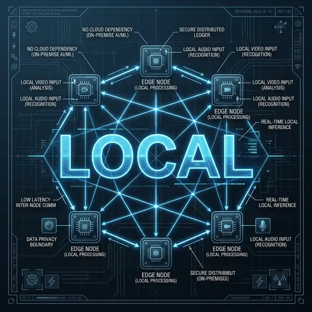 Cinematic 2D Blueprint: The Local Sensing Cluster