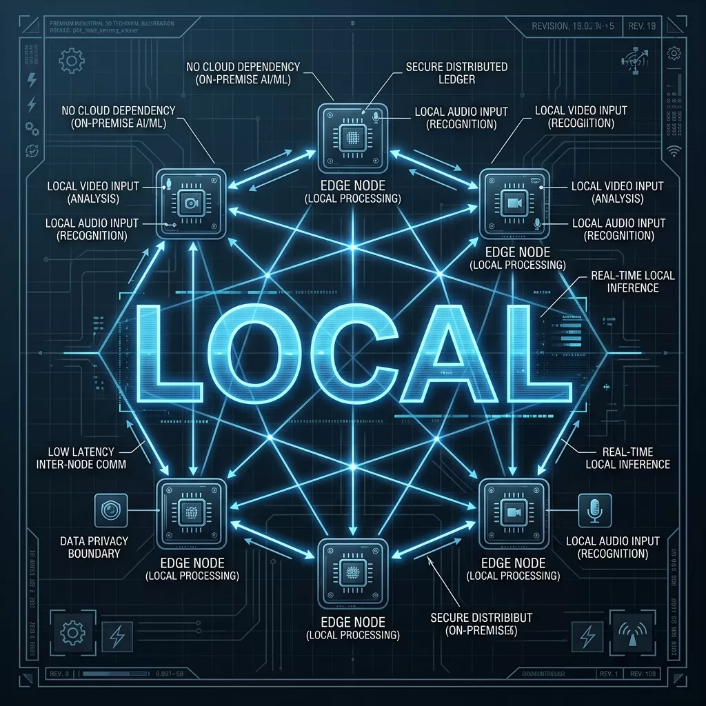 Cinematic 2D Blueprint: The Local Sensing Cluster