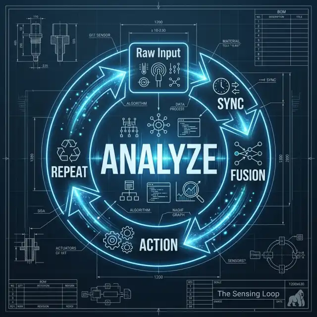 Cinematic 2D Blueprint: The Sensing Loop