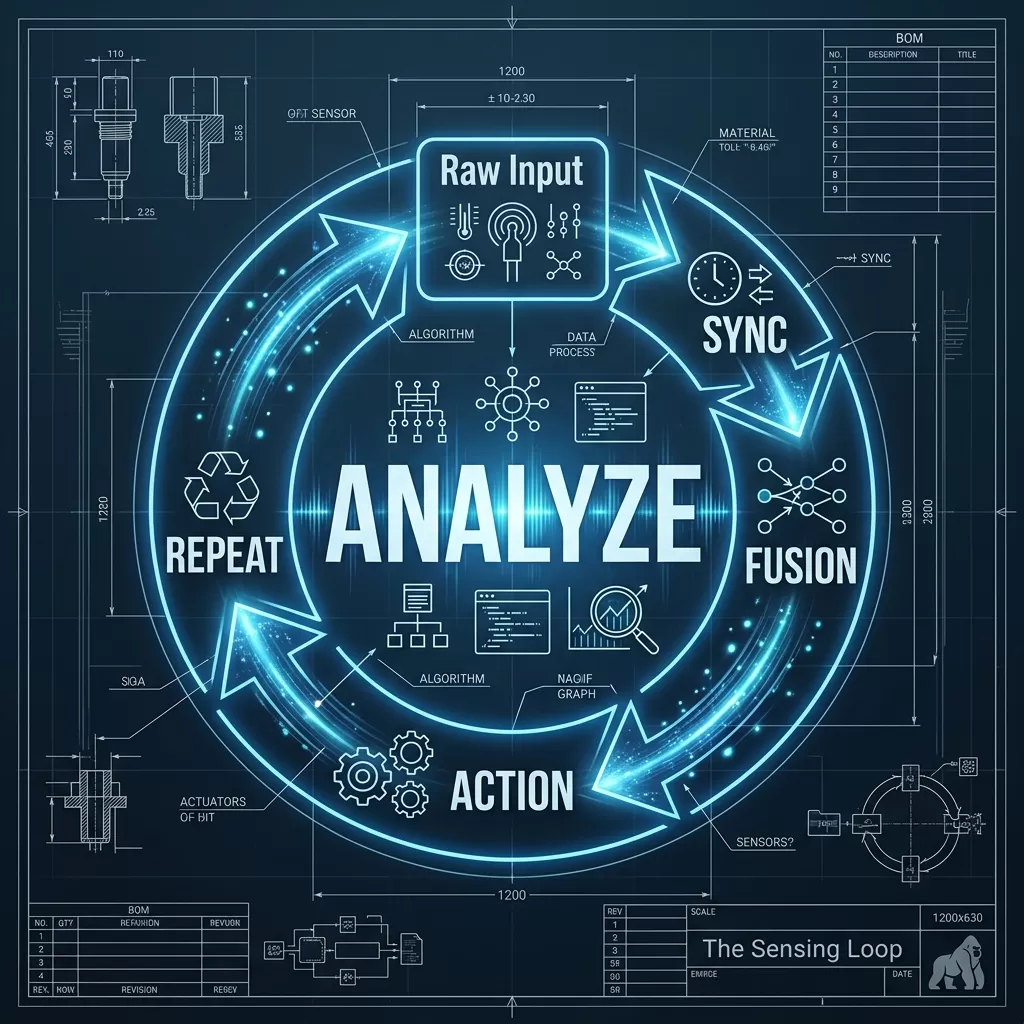 Cinematic 2D Blueprint: The Sensing Loop
