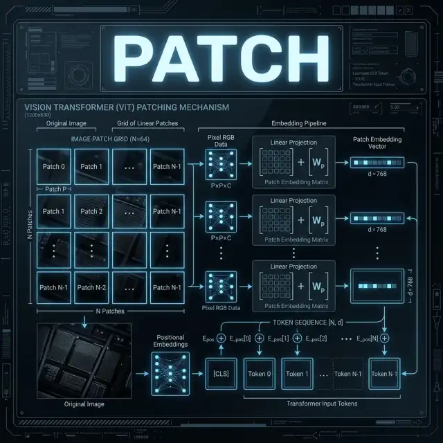 Cinematic 2D Blueprint: ViT Patching mechanism