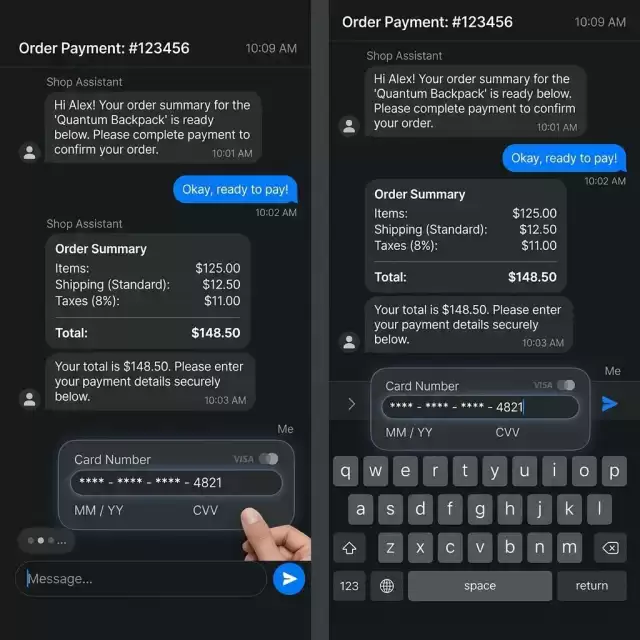 Secure Payment Verification Screenshot