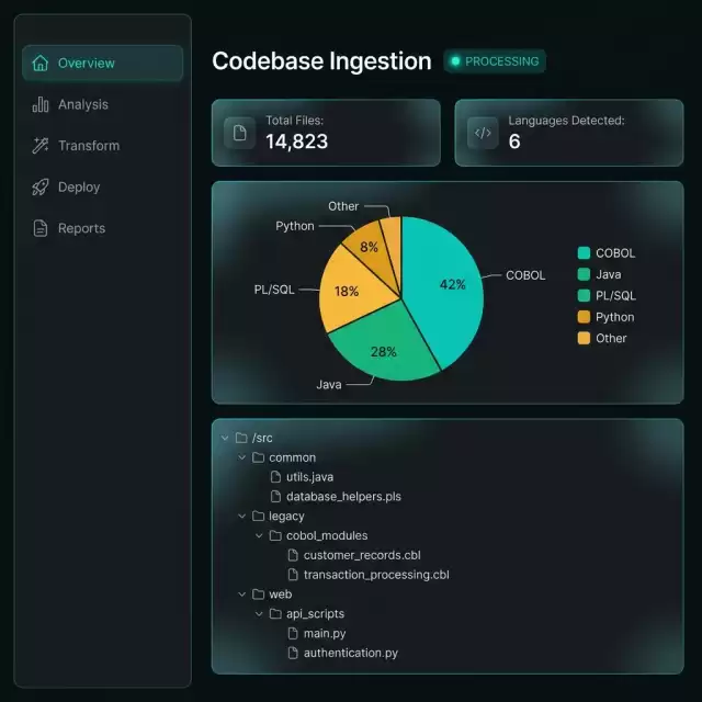 Codebase Ingestion Dashboard