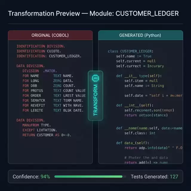 Transformation Preview UI