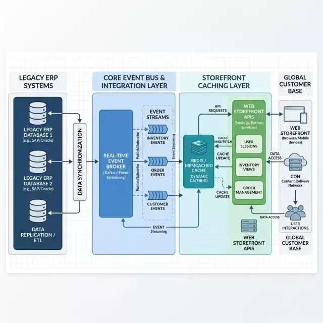 ERP Integration System Topology