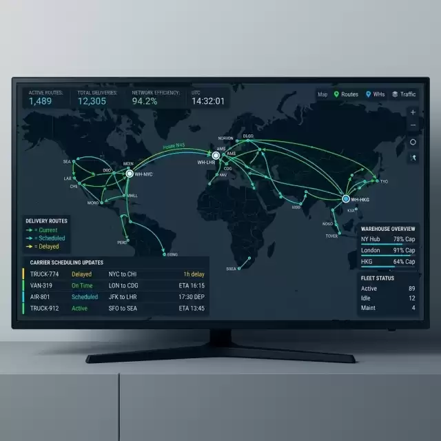 Dynamic Vendor Routing Screenshot
